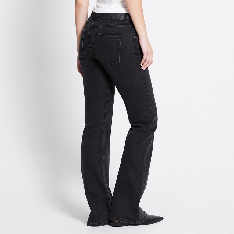 Low waist bootcut jeans "Low Boot" Black 2